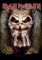 Iron Maiden Eddie Candle Finger Large Textile Flag 1100mm x 750mm (hr)