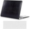 AUSMIX Kompatibel mit MacBook Air 13 Zoll Hülle 2021 2020 2019 2018 Release M1 A2337 A2179 A1932 Hülle, Premium Leder Schutzhülle Kunststoff Hard Case & Tastaturabdeckung, Leder schwarz