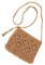 Hsthe Sea Strohtasche Umhängetasche Damen Retro Klein Stroh Crossbody Tasche mit Quaster Schultertasche Sommer Strandtasche