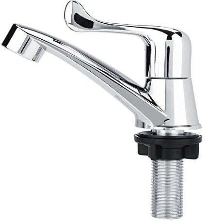 Grifo de Agua, un Solo Fregadero Frío Grifo de Agua Grifo de Baño Moderno Lavabo Accesorios para Fregadero de Cocina(21 * 14 * 5)