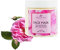 Maschera viso Rosa Damascena 100% naturale, idratante, all'argilla, caolino e olio di semi d'uva, detergente e illuminante