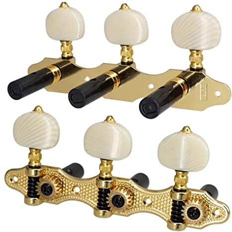 marian 1:18 Acoustic Guitar Machine Heads Tuning Pegs Key 3L3R Guitar Tuners Replacement Accessories