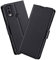 XINNI Protective Phone Case for Nokia C22, PU/TPU Vintage Flip Leather Shockproof Cover Magnetic Book Style Wallet, Black