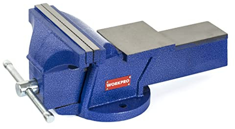 WORKPRO Schraubstock mit Amboss, 160 mm, 36 x 18 x 18 mm