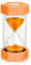 20 Minuten Sanduhr für Kinder, Glas Timer, Sanduhren Set Kinder, Timer können in Küchen, Sechseckiger Sanduhr-Timer, Spiel Requisiten, Timer können in Küchen, Zuhause, orange Farbe.