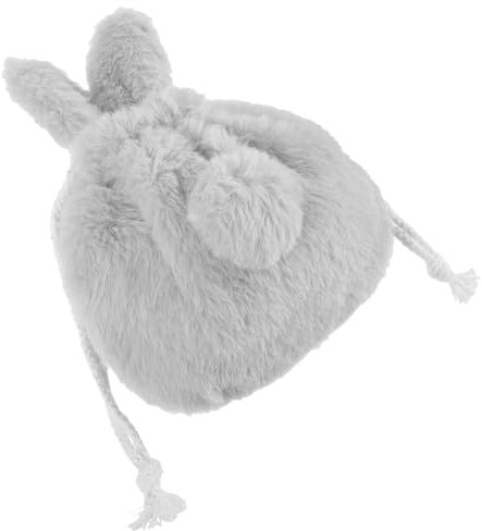 Ipetboom Trousse De Maquillage Moelleuse avec Cordon De Serrage pour Femme Trousse Lapin pour Voyage Fête Festival pour Femmes Et Filles