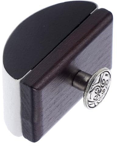 KICHOUSE Holz Rocker Tintenabsorber Tragbares Blotting Tool für Schreibtisch Kalligraphie und Füllfederhalter Schnelltrocknendes Tintensaugendes Werkzeug für Schule und Büro