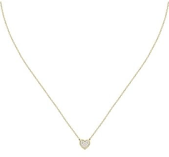 CHRIST Damen-Kette 925er Silber, recycelt Zirkonia One Size 89086922