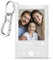 BIQIQI Porte-Clés Photo Porte Clef Personnalisable porte clé Spotify Personnalisé avec Photo et Texte, Porte Cle Cadeau Personnalisé pour Femmes Homme Garçons Filles Mère Pères Ami Collègue