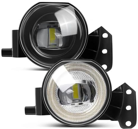 2 X Angel Eye Nebelscheinwerfer DRL Für BMW E46 E60 E63 E90 525i 530i 545i 550i 323i 325i Auto Nebel Tagfahrlicht Lampe 9006 Nebelscheinwerfer Lampe
