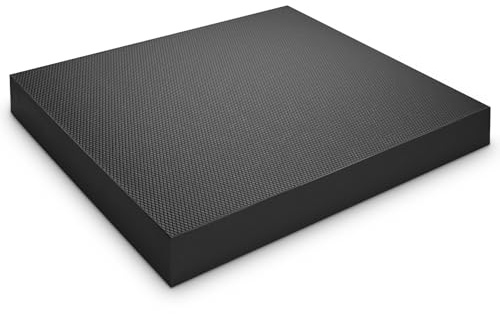 GREENSAPPIRE Balance Pad Extra Dick – Rutschfestes Gleichgewichtskissen aus TPE für Stabilität, Core-Training & Physiotherapie – Balancekissen für Yoga, Reha & Fitness, 50×40×6 cm