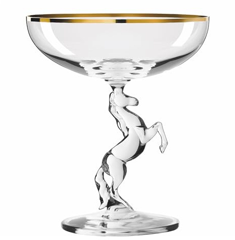 RITZENHOFF Champagnerglas - 200 ml - Made in Germany | Artikelnr. 9011002, Serie Reitkristall, 1 Champagnerglas 200 ml, Kristallglas, spülmaschinenfest
