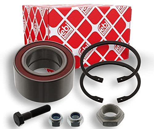 febi bilstein 03622 Radlagersatz mit Anbaumaterial, 1 Stück | Kompatibel mit: AUDI 100 C2 Avant, 100 C2 Stufenheck, 100 C3 Avant, 100 C3 Stufenheck, 200 C2 Stufenheck, 200 C3 Avant