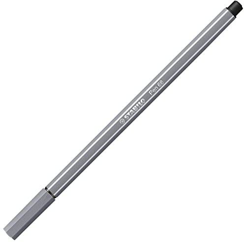 Stabilo 68/96 Faserschreiber Pen dunkelgrau