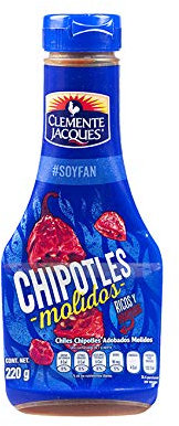 Chipotles molidos squeeze 24/220g Clemente J