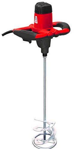 TECMIX Handrührwerk TMX PRO 1250 | 1220 W Rührwerk mit 1-Gang-Getriebe | Ergonomischer Rundumhandgriff | Anti-Rutsch-Auflagen | 0–800 U/min | Für bis zu 80 L Mischvolumen | 230 V