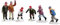 Lemax - The Home Team, Set of 5