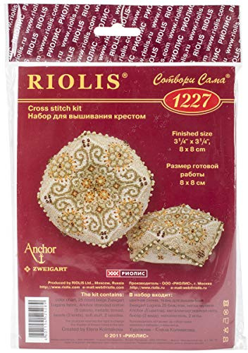 RIOLIS Counted Cross Stitch Kit 3.25X3.25-Biscornu Fantasy (25 Count)