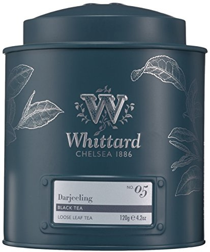 Whittard of Chelsea Darjeeling Loose Leaf Tea Caddy, 1er Pack (1 x 120 g)