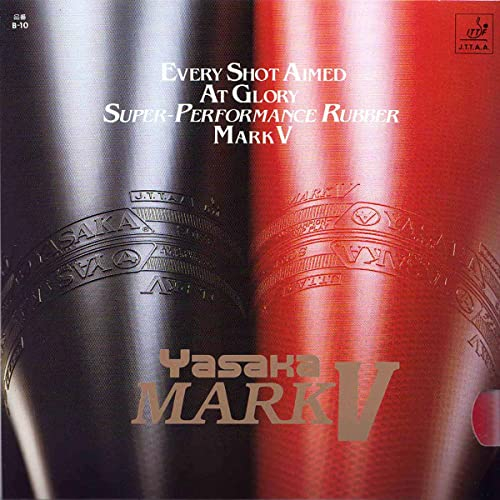 Yasaka Belag Mark V Farbe 2,3 mm, rot, Größe 2,3 mm, rot