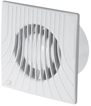 Armar Trading LTD Extracteur d'air pour salle de bain 100 mm avec interrupteur à tirette - Blanc - WA100W