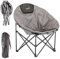 Skandika Moonchair Kupari/Kupari XL | Campingstuhlfaltbar, 150 kg Benutzergewicht, weich gepolstert, Tragetasche, bequemer CampingSessel, Faltsessel | Outdoor, Garten, Balkon