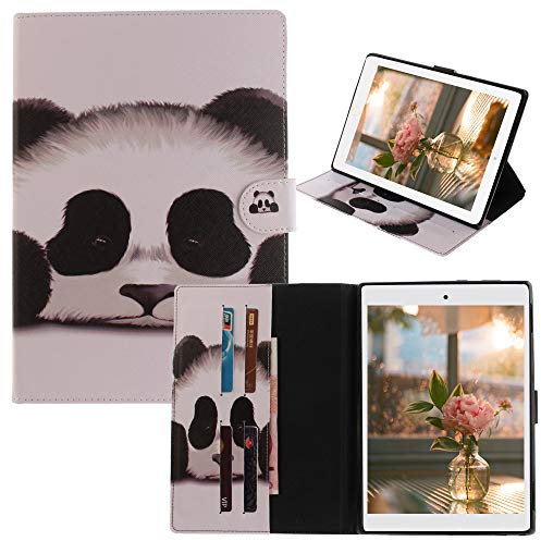 Bestcatgift iPad Mini 4 PU Leather Tablet Wallet Custodia, [Colorful Painting Series] Kickstand Folio Cover per iPad Mini 4 - Panda