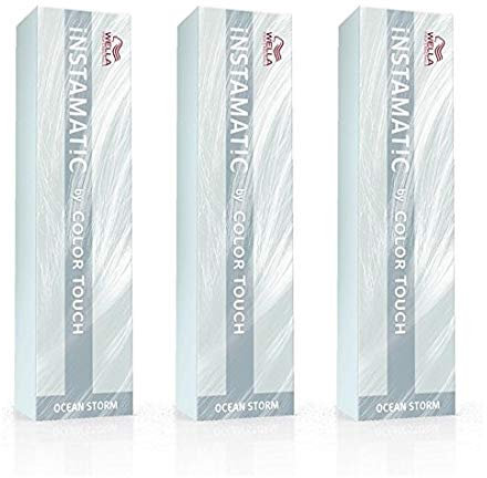 3 er Pack Wella Color Touch Instamatic 60 ml Ocean Storm