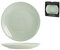 PENGO H&H Bush Green Lot de 4 Assiettes Creuses, en grès, 18 cm, Vert d'eau, 18 cm