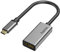 Hama USB C auf HDMI Adapter, 4K Ultra HD 60 Hz (USB C Adapter zum Anschluss von PC, Laptop, MacBook, Tablet, iPad an Monitor, TV, Beamer, kompatibel mit Thunderbolt 3, 4, edles Gehäuse aus Aluminium)