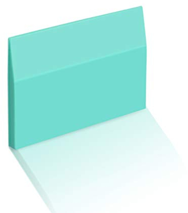 Ximai 1/5/12 Stück Mini Siebdruck Gummi Rakel zum Auftragen von Kreidepaste Tinte Siebdruckwerkzeuge (1 Stück)