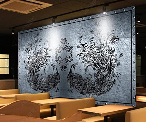 Fototapete 3D Tapete Phoenix Metal Industries Foto Tapeten Wand Tapeten Vliestapete Modern Wandbilder Wohnzimmer