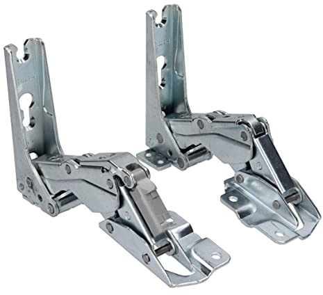 easyPART Kompatibel/Ersatz für PROGRESS 9593760 Türscharnierset für Kühlschrank Gefrierschrank KühlGefrierKombination