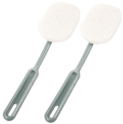 Zerodeko 2piezas Cepillos De Limpieza para Inodoro y Bañera Cepillo Limpia Juntas y Suelo