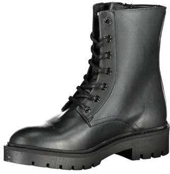 Calvin Klein Jeans Stivaletti Anfibi Combat Mid Laceup YW0YW01255 Nero 39