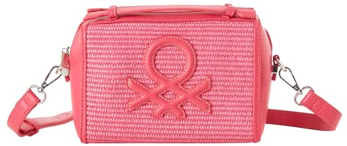 United Colors of Benetton Damen 6xz5dy04p Tasche, Rosa