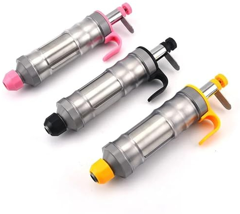 Siringa per Pasticceria in Acciaio Inox DIY Baking Tools Cake Decoration Spray Dessert Syringe Household Manual High Point Extruder Courtyard Kitchen Supplies Decorazione di Torte (Color : Yellow)