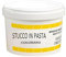 Vasetto Stucco in Pasta Colorato Professionale Pronto all'Uso - Stucco per Legno e Muro - Adesione Perfetta ed Essiccazione Veloce - Noce Scuro, 1 kg