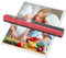 Asixxsix Scanner Portable, Scanner Photo 900 DPI pour Documents A4, Scanner Portable pour Entreprise, Photo, Image, Reçus, Livres, Scanner de Documents A4, Sélection du Format JPG/PDF