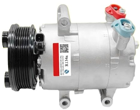 ULLiaN Compressore Aria condizionata VS16, Compatibile for Land Rover Freelander 2 2.2 Diesel LR007069 LR019310 LR002649 1433332 1674617 1543954
