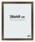 yd. Your Decoration - Puzzlerahmen 36x49 - Bronze Dekor - Puzzlerahmen 500-1000 Teile - Holz Bilderrahmen - Mura