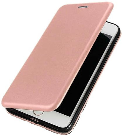 KK KENIK Case For iPhone SE 2022,iphone SE 2020, 7, 8 Luxury Leather Shockproof Wallet Flip Book Stand Folio Card Holder Phone Cover For iphone SE 2022/ SE 2020/7 / 8 (Rose Gold)