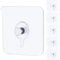 Uniclife 10 Piezas Ganchos Adhesivos para Pared,Colgadores Adhesivos para Cuadros con Soporte de 15 kg Ganchos Pared Pesados sin Clavos Impermeables para Colgar Cuadros Fotos Espejos en Cocina Oficina