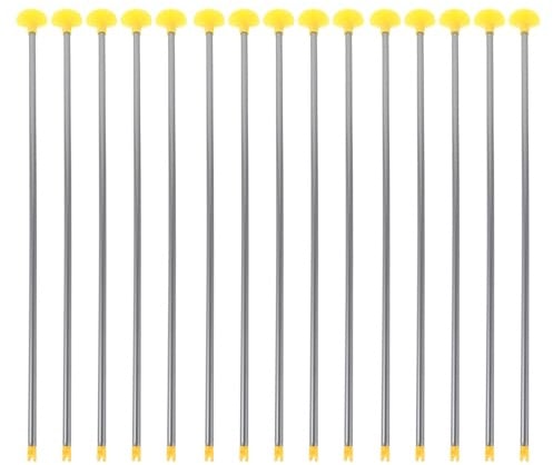 BESPORTBLE 20 Ersatzpfeile für Kinderbögen mit Saugnäpfen und Gummispitzen für Trainingsübungen – ideal für Kinder, drinnen und draußen