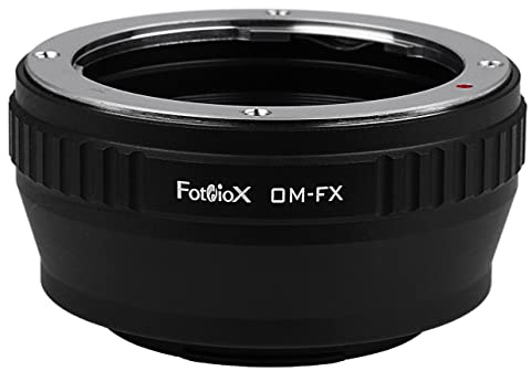 Fotodiox Lens Mount Adapter Compatible with Olympus Zuiko (OM) 35mm SLR Lens on Fuji X-Mount Cameras