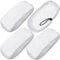 Spares2go Hard Floor Cleaning Cloth Pads for Morphy Richards 720022 12 in 1 Steam Cleaner Mop (Pack of 4)