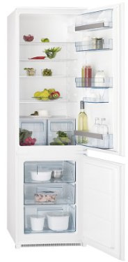 AEG SCS61800S1 Libera installazione 277L A++ Bianco frigorifero con congelatore - Frigoriferi congelatori (277 L, SN-T, 36 dB, 4 kg/24h, A++, Bianco)