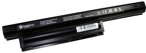 TradeShop Batterie Li-ion de qualité supérieure 10,8 V/11,1 V 6600 mAh Remplace Sony VGP-BPS22 VGP-BPL22 VGP-BPS22/A VGP-BPS22A pour Sony VAIO VPC EB16EB17 EB18 EB19 EB1 EA1S1E EA1S2C EA1S2C 3C EA1.