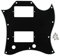 FLEOR Schlagbrett SG Full Face Gitarre Pickguard mit Schrauben für Gibson Style Gitarre 3ply black/white/black