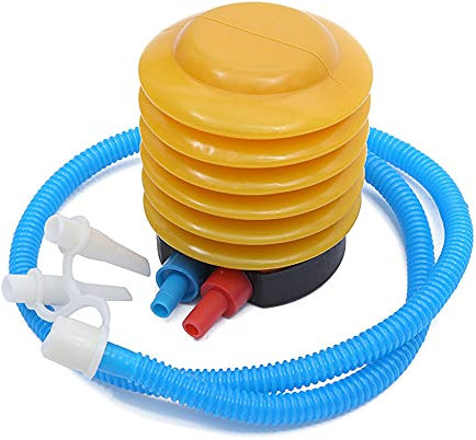 Ballon Inflator Pumpe Fußpumpe für aufblasbares Boot, Fitnessball, Ballon Schwimmring und Spielzeug